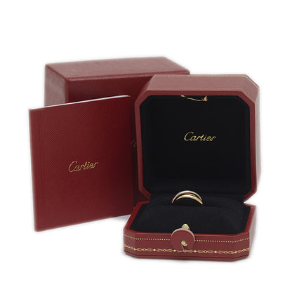 トリニティ リング SM スリーカラーゴールド K18PG/YG/WG #50 リング・指輪