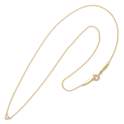 バイザヤード ネックレス 1Pダイヤ 0.05ct K18YG ネックレス