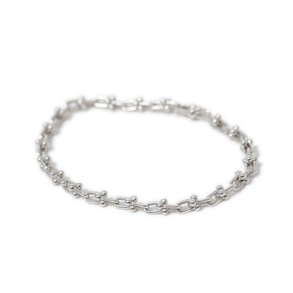 ハードウェア マイクロ リンク ブレスレット シルバー SV925 ブレスレット