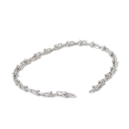ハードウェア マイクロ リンク ブレスレット シルバー SV925 ブレスレット