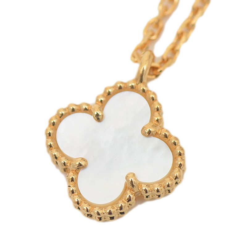 スウィートアルハンブラ ネックレス K18YG/マザーオブパール VCARF69100 ネックレス