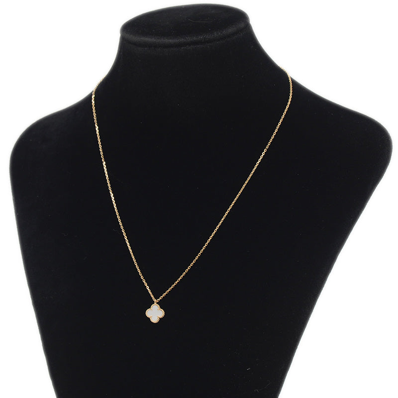 スウィートアルハンブラ ネックレス K18YG/マザーオブパール VCARF69100 ネックレス