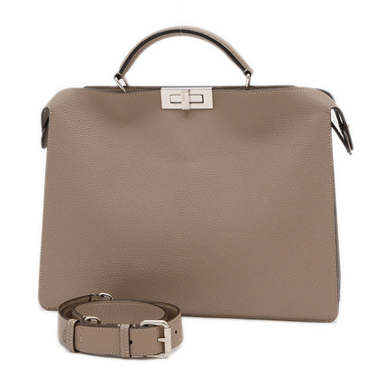 ピーカブー アイシーユー ミディアム 2WAYバッグ レザー グレージュ 7VA529 ハンドバッグ