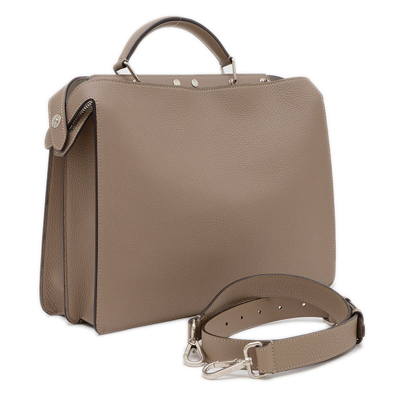 ピーカブー アイシーユー ミディアム 2WAYバッグ レザー グレージュ 7VA529 ハンドバッグ