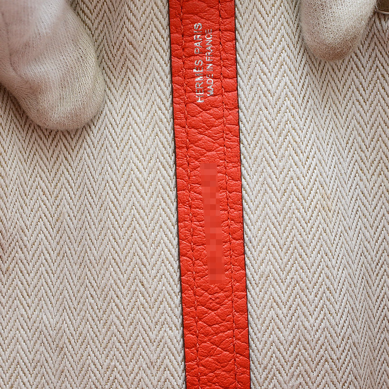 ガーデンパーティPM 36 ネゴンダ ルージュトマト X刻印 トートバッグ