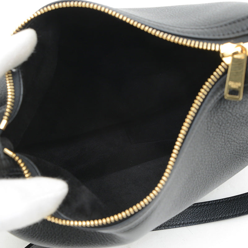 スモールエロイズバッグ ショルダーバッグ レザー ブラック 117253 ショルダーバッグ