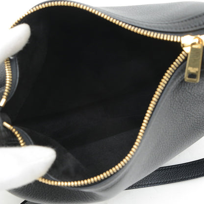 スモールエロイズバッグ ショルダーバッグ レザー ブラック 117253 ショルダーバッグ