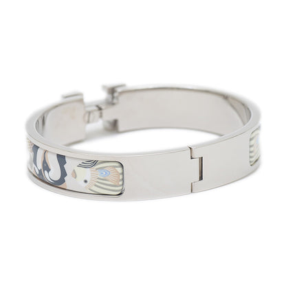 エナメル ブレスレット クリックH ランタン バルーン ラウンデル ブレスレット