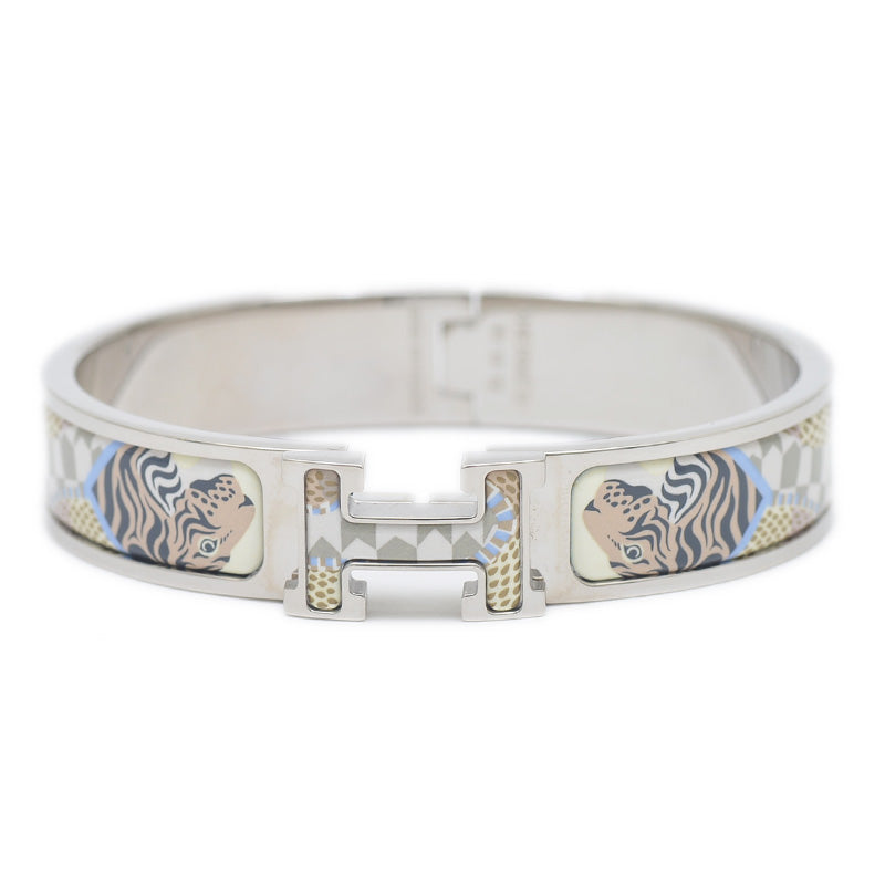 エナメル ブレスレット クリックH ランタン バルーン ラウンデル ブレスレット