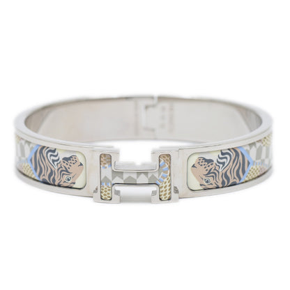 エナメル ブレスレット クリックH ランタン バルーン ラウンデル ブレスレット