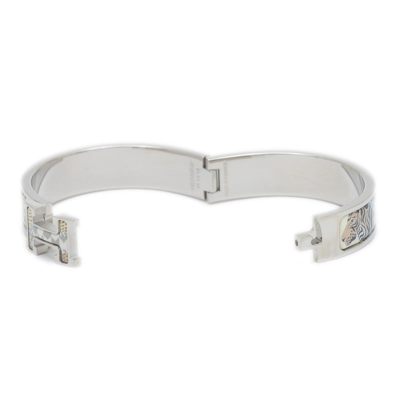 エナメル ブレスレット クリックH ランタン バルーン ラウンデル ブレスレット