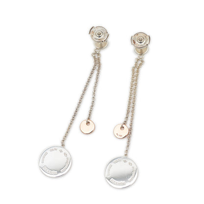 エクスリブリス PM ピアス シルバー/ピンクゴールド SV925/K18PG ピアス