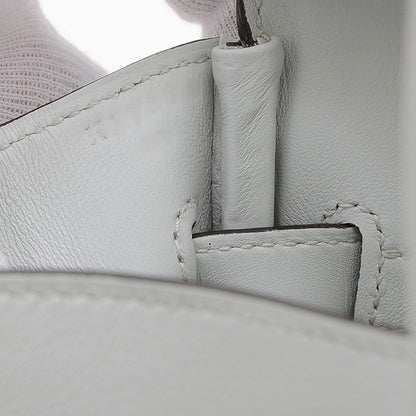 バーキン30 トワル/スイフト グリプラチナ シルバー金具 K刻印 ハンドバッグ