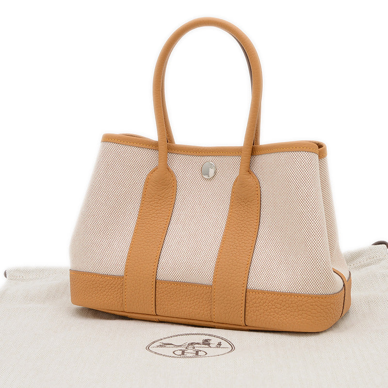 ネオ ガーデンパーティ 23 トワルアッシュ ナチュラルサブレ K刻印 ハンドバッグ