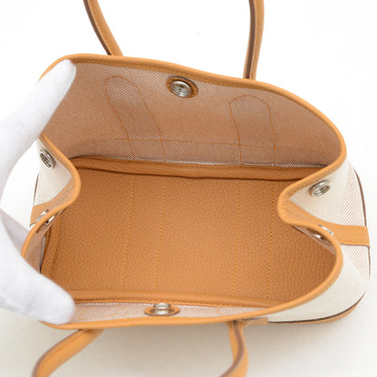 ネオ ガーデンパーティ 23 トワルアッシュ ナチュラルサブレ K刻印 ハンドバッグ