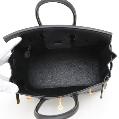 バーキン25 トゴ ブラック マットゴールド金具 K刻印 ハンドバッグ