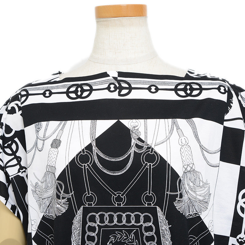 ノースリーブワンピース クリケティス コットン ホワイト/ブラック レディース44 ワンピース