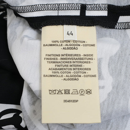 ノースリーブワンピース クリケティス コットン ホワイト/ブラック レディース44 ワンピース