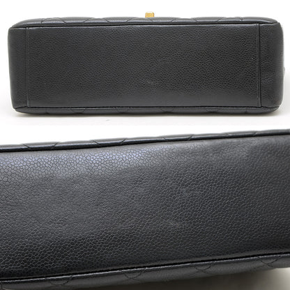 ダイアナ チェーンショルダー キャビアスキン ブラック A01165 ショルダーバッグ