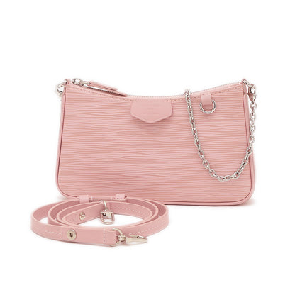 エピ イージーポーチ ショルダーバッグ ローズバレリーヌ M80483 ショルダーバッグ