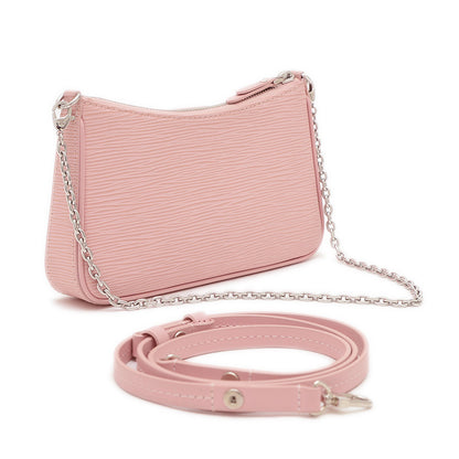 エピ イージーポーチ ショルダーバッグ ローズバレリーヌ M80483 ショルダーバッグ