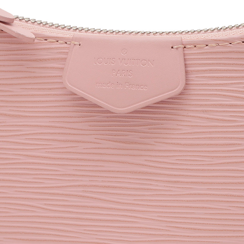 エピ イージーポーチ ショルダーバッグ ローズバレリーヌ M80483 ショルダーバッグ