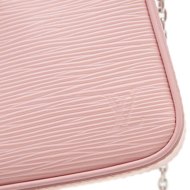 エピ イージーポーチ ショルダーバッグ ローズバレリーヌ M80483 ショルダーバッグ