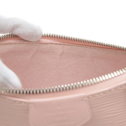 エピ イージーポーチ ショルダーバッグ ローズバレリーヌ M80483 ショルダーバッグ