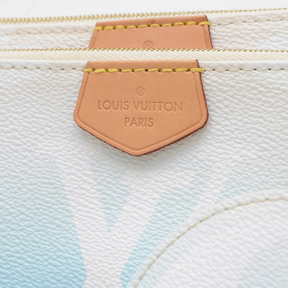 モノグラムジャイアント ミュルティ ポシェット アクセソワール ブルー M57633 ショルダーバッグ