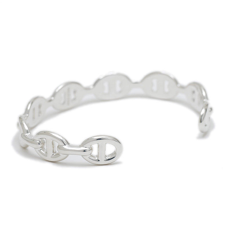 シェーヌダンクル アンシェネ バングル STサイズ シルバー SV925 ブレスレット