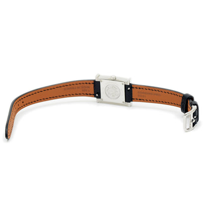 Hウォッチ ミニ レディース シルバー文字盤 革ベルト クォーツ HH1.110 腕時計