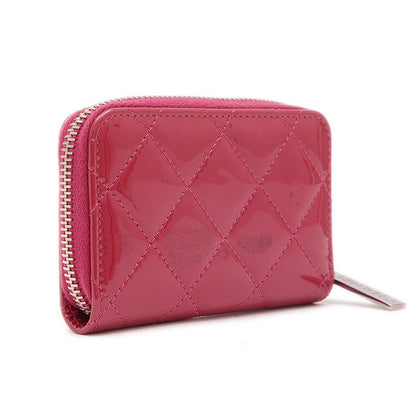 マトラッセ コインケース エナメル パープル シルバー金具 AP4262 コインケース