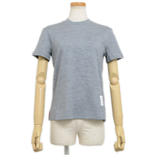 半袖Tシャツ シルク混 グレー レディース #38 FJS116A 半袖Ｔシャツ