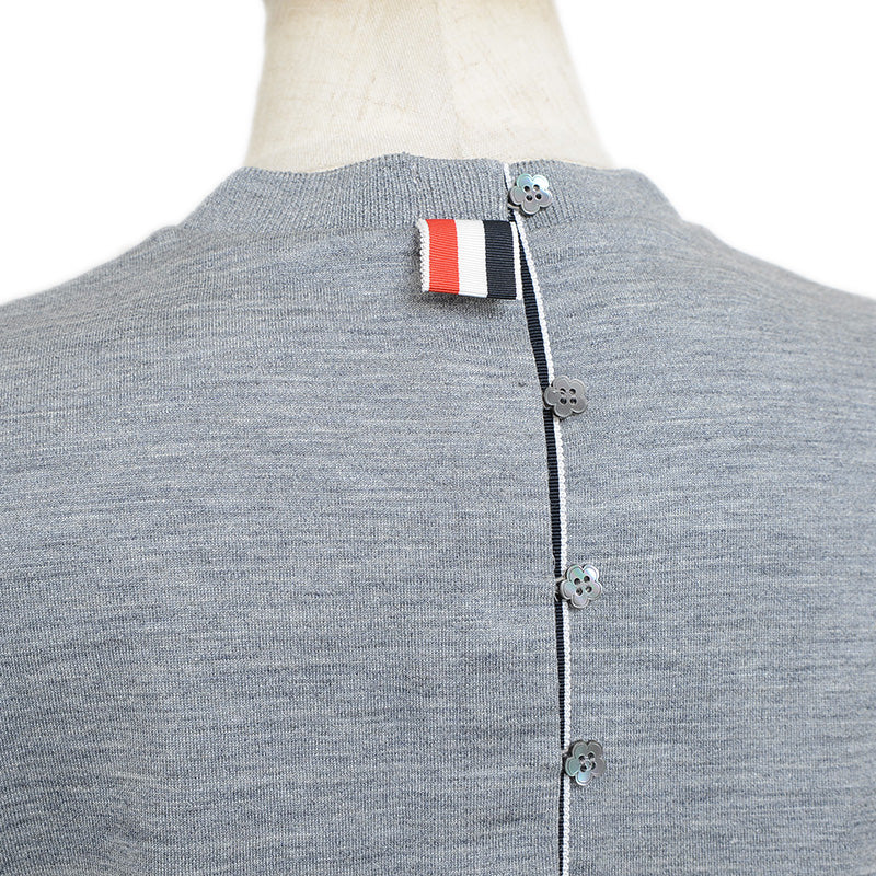 半袖Tシャツ シルク混 グレー レディース #38 FJS116A 半袖Ｔシャツ