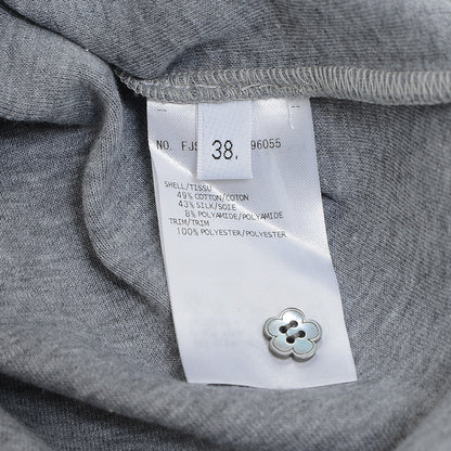 半袖Tシャツ シルク混 グレー レディース #38 FJS116A 半袖Ｔシャツ