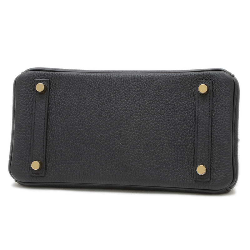 バーキン25 タッチ トゴ/アリゲーター ブラック ゴールド金具 K刻印 ハンドバッグ