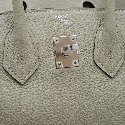 バーキン25 トゴ セージ シルバー金具 Z刻印 ハンドバッグ