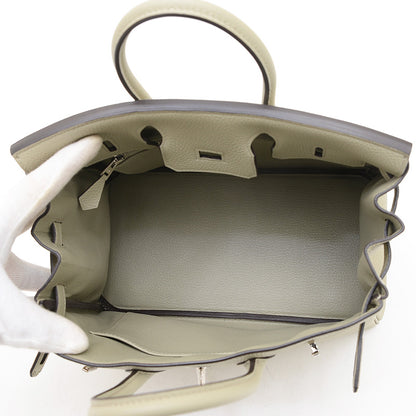 バーキン25 トゴ セージ シルバー金具 Z刻印 ハンドバッグ