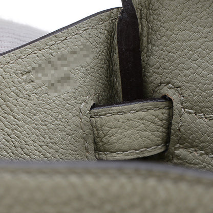 バーキン25 トゴ セージ シルバー金具 Z刻印 ハンドバッグ