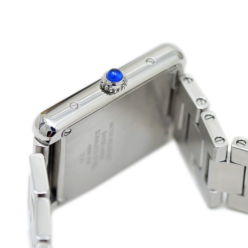 タンクソロ SM レディース シルバー文字盤 クォーツ W5200013 腕時計