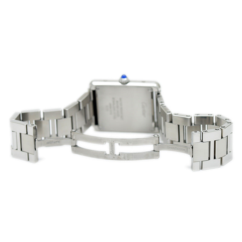 タンクソロ SM レディース シルバー文字盤 クォーツ W5200013 腕時計