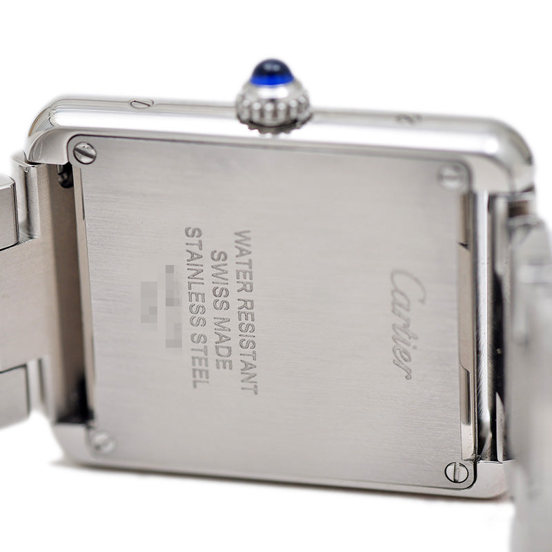 タンクソロ SM レディース シルバー文字盤 クォーツ W5200013 腕時計