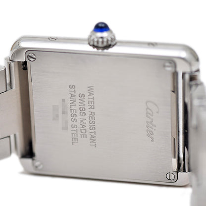 タンクソロ SM レディース シルバー文字盤 クォーツ W5200013 腕時計