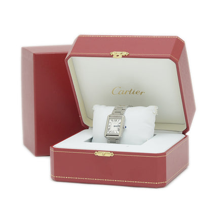 タンクソロ SM レディース シルバー文字盤 クォーツ W5200013 腕時計