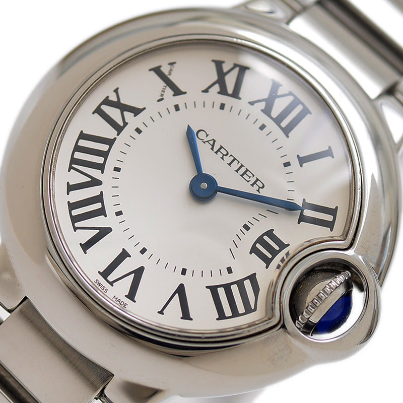 バロンブルー レディース シルバー文字盤 クォーツ W69010Z4 腕時計