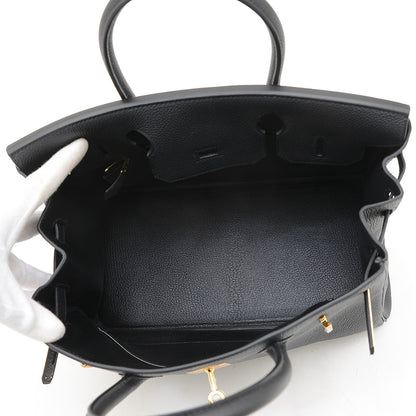 バーキン30 トゴ ブラック ゴールド金具 K刻印 ハンドバッグ