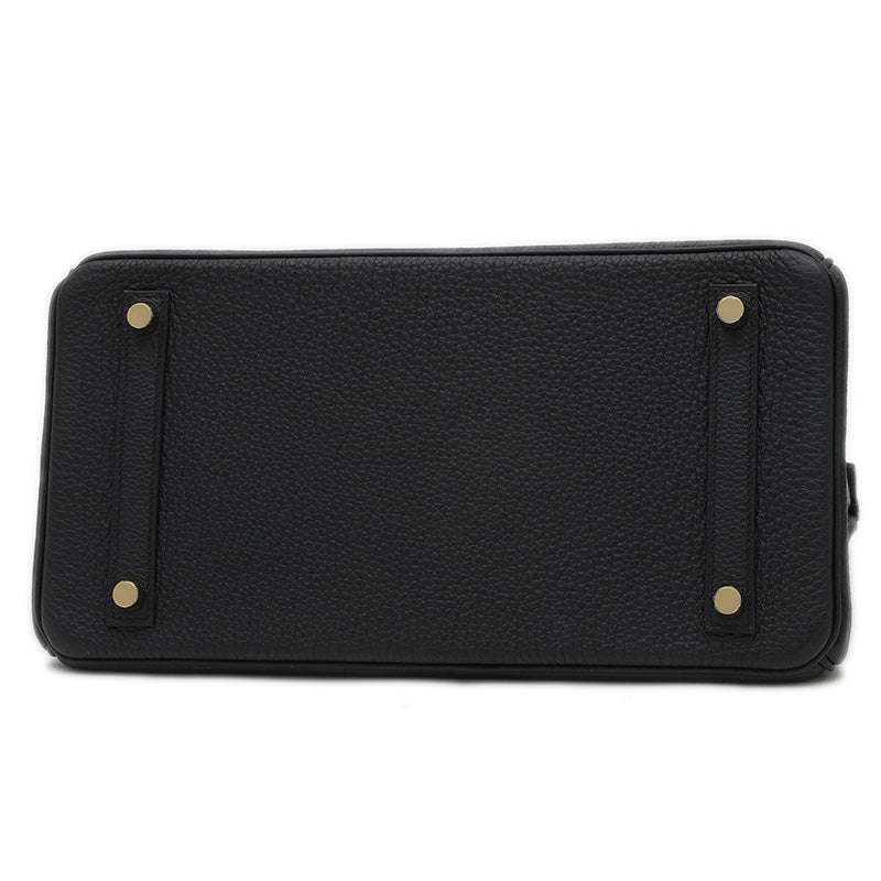 バーキン30 トゴ ブラック ゴールド金具 K刻印 ハンドバッグ