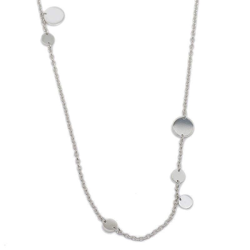 コンフェッティ ロングネックレス セリエ SV925/K18PG ネックレス