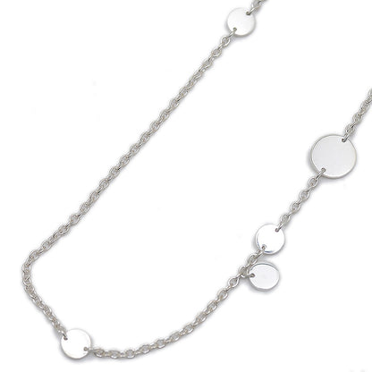 コンフェッティ ロングネックレス セリエ SV925/K18PG ネックレス