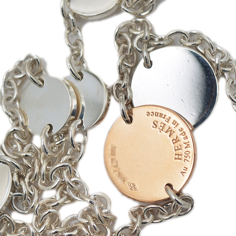 コンフェッティ ロングネックレス セリエ SV925/K18PG ネックレス